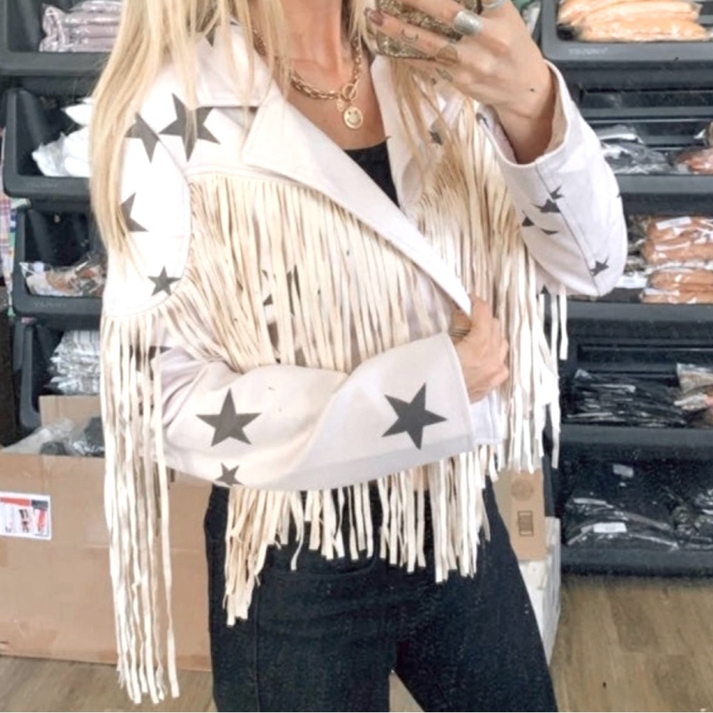 Fringe jacket